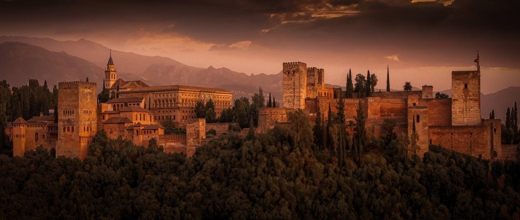 Alhambra in Granada is one of the best places to visit in Spain